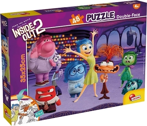 Lisciani Disney kétoldalas puzzle 48 darabbal – Agymanók 2