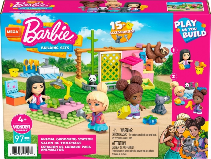 Barbie állatkozmetika építőkészlet