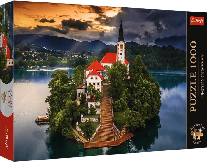 Puzzle TREFL Premium Plus Photo Odyssey – Bledi-tó, 1000 darab
