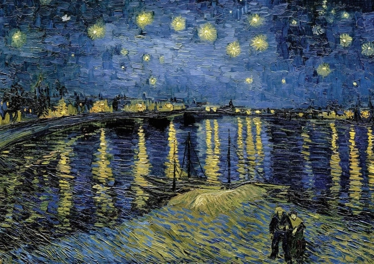 Puzzle múzeum sorozat: Csillagos éj II 1000 darab