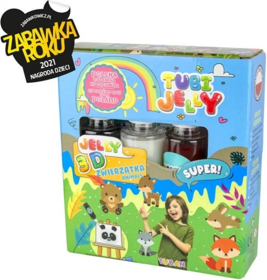 Tubi Jelly készlet 3 szín – állatkák