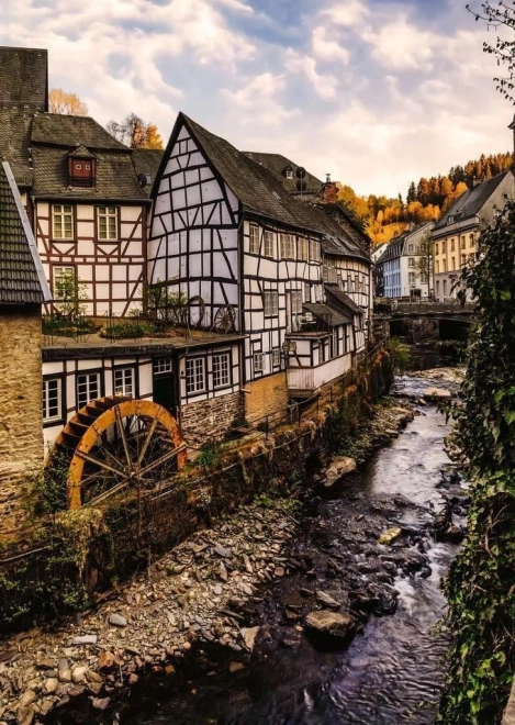 RAVENSBURGER 1000 darabos puzzle Németország képeslap