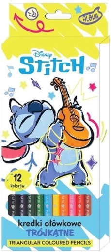 Színes ceruzák Lilo és Stitch – 12 db