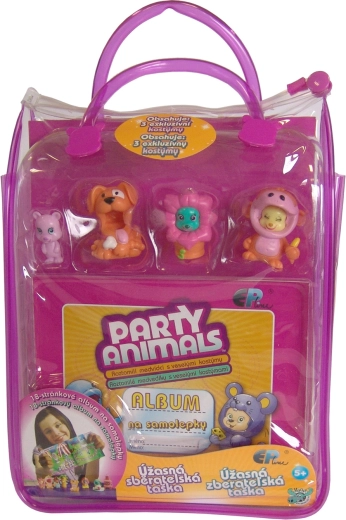 Party Animals gyűjtői táska macikkal és jelmezekkel