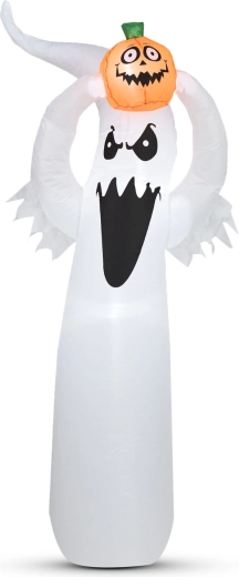 180 cm-es felfújható halloweeni szellem LED-világítással