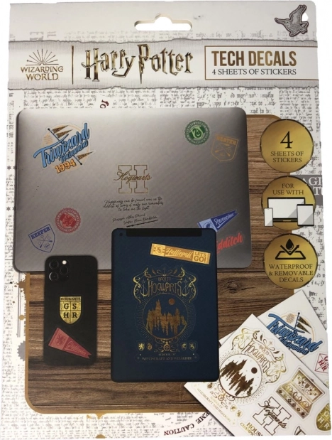 HARRY POTTER matricák – 4 íves készlet