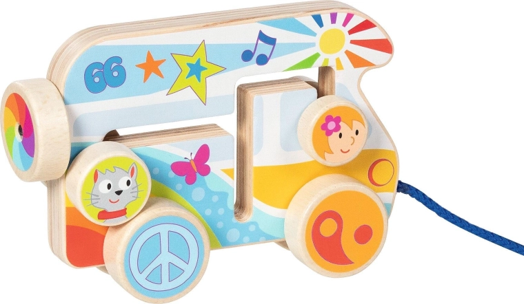Húzható fa lakóautó (camper van) - 1 db