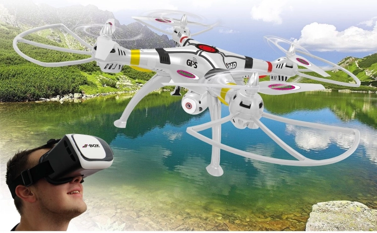 WiFi FPV HD kamera 720p felbontással és VR mód