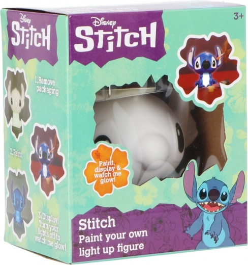 Kreatív világító figura Lilo és Stitch