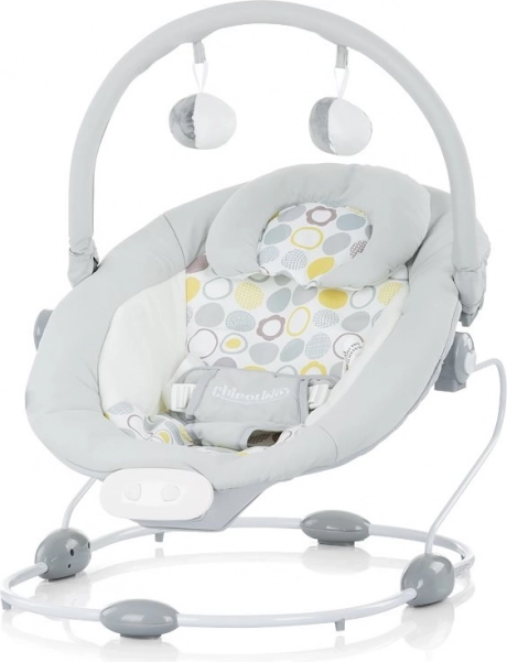 Chipolino Siesta Grey gyermek vibráló pihenőszék