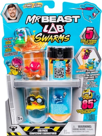 Mr Beast Laboratórium - Készlet 5 figurával