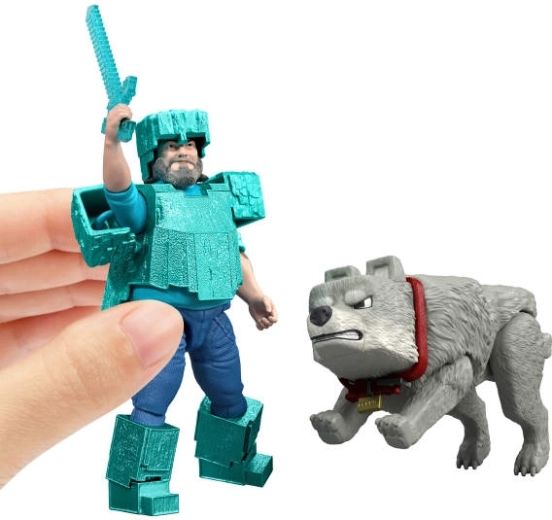Két ikonikus Minecraft szereplő