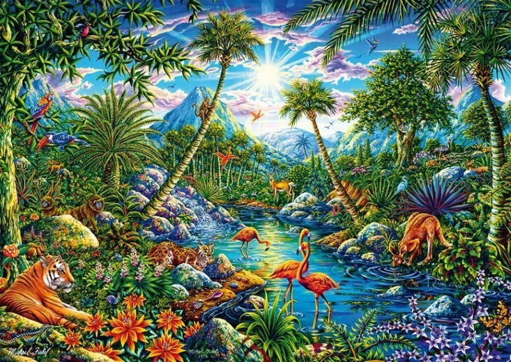 Puzzle Szigeti paradicsom 1000 darab SCHMIDT