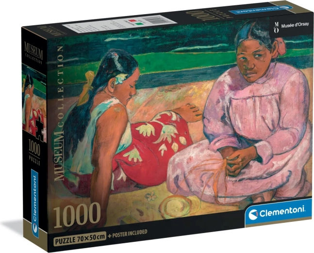Clementoni puzzle Museum Collection: Tahiti nők 1000 darab