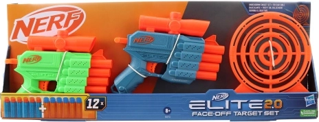 nerf elite 2.0 face off target set – két blasterből és céltáblából álló készlet
