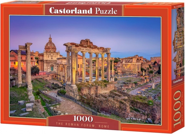 1000 darabos kirakó – Forum Romanum, Róma, Olaszország
