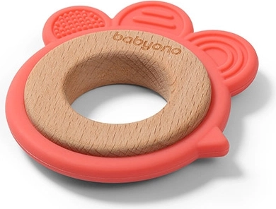 BabyOno fa-szilikon rágóka Hen