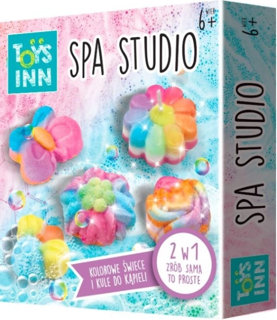 Creative SPA Stúdió Virágos illatgyertya- és fürdőgolyó-készlet