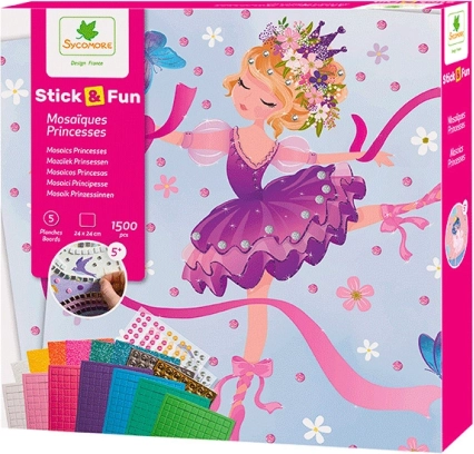 Stick & Fun mozaik hercegnők balerinák