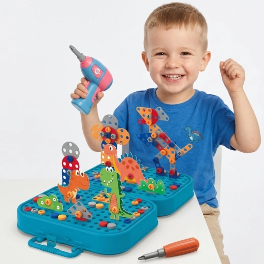 Csavarozás és 3D modellek építése