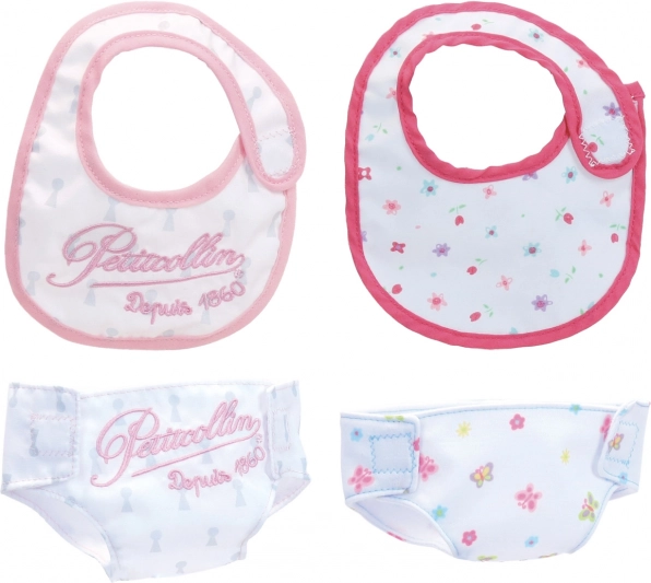 Bababryndákok és pelenkák szettje 36-40 cm-es babákhoz