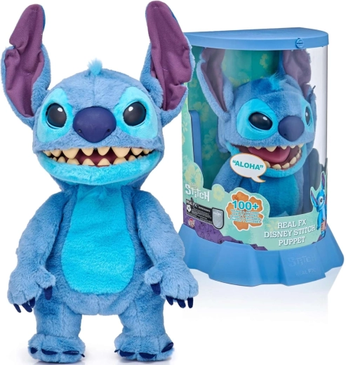 Interaktív Disney Stitch plüssfigura