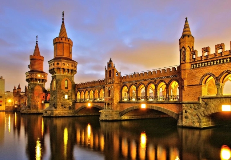 Oberbaumbrücke, Berlin 1000 darabos puzzle