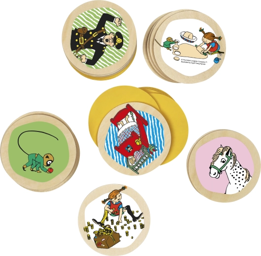 Eredeti illusztrációk Pippi történeteiből
