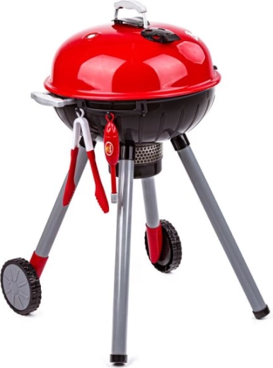 Mobil, kerekes grill levehető fedéllel