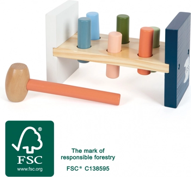 ARCTIC fa kopogtató jegesmedvével