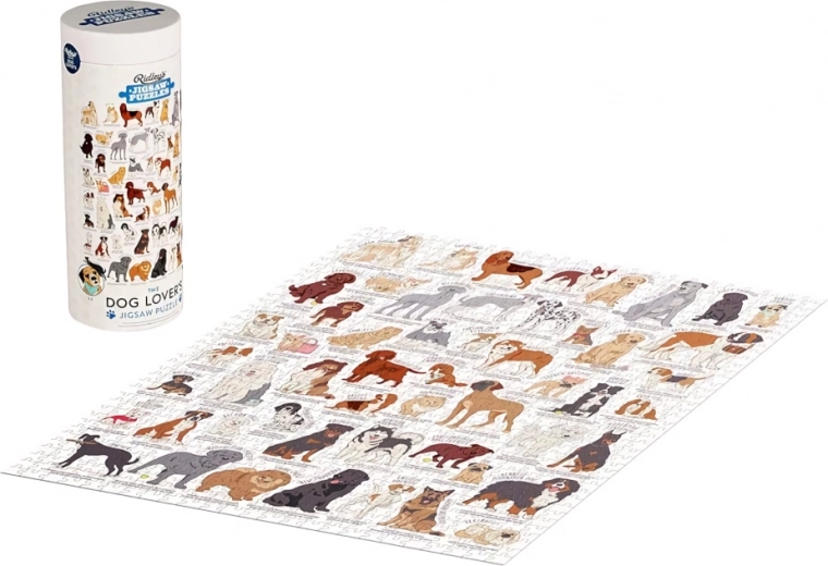 Puzzle kutyabarátoknak 1000 darab Ridley's Games-től