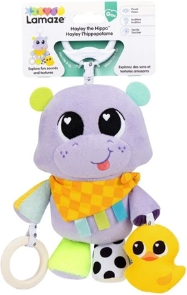 Lamaze Hippo Hayley függő játék csipesszel