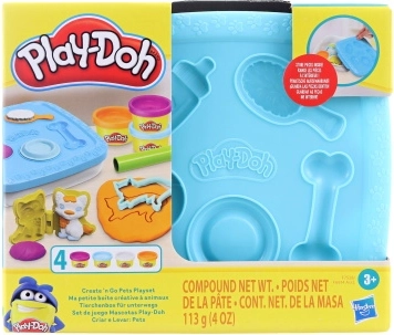 Play-Doh kreatív készlet – házi kedvencek, kék