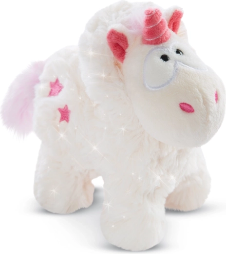 NICI Theodor plüss unikornis hóoverálban, 22 cm