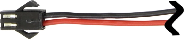 Jamara összekötő kábel szilikon szigeteléssel, aljzat (female) 50 mm, 1,5 mm² - 1 db