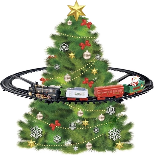 Egyszerű szerelés a karácsonyfa köré