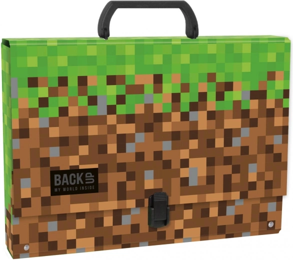 Minecraft Back up bőrönd
