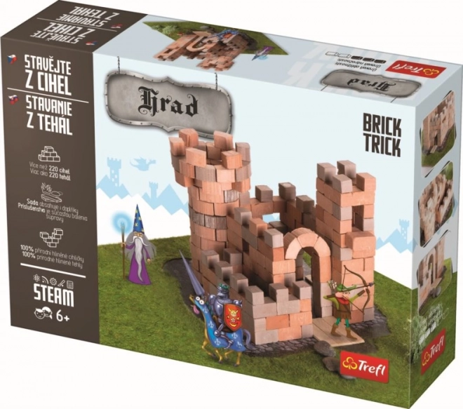 BRICK TRICK tégla építőkészlet – vár