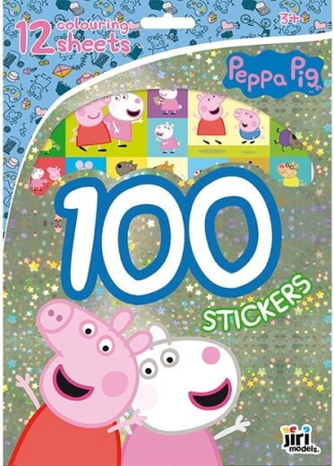 Peppa malac matricák és színezők – 100 matrica