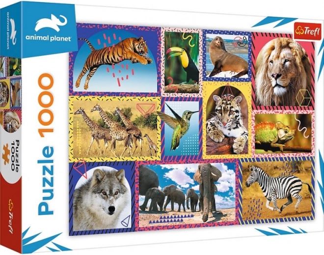 Vad természet puzzle 1000 darabbal