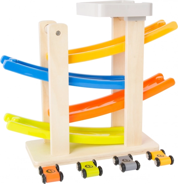 Klip-klap pálya 4 kisautóval