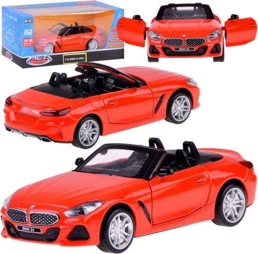 Fém BMW Z4 M40i kabrió 1:30 világítással és hangokkal