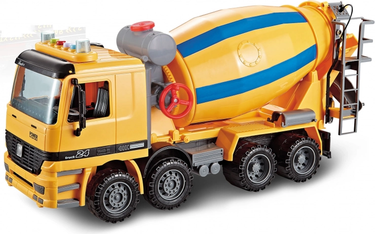 40 cm-es betonkeverő autó fény- és hangeffektekkel