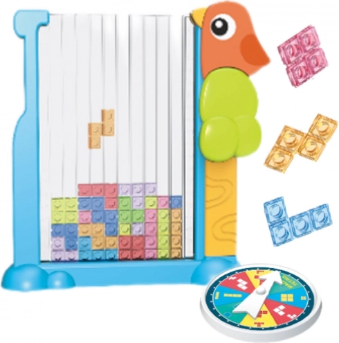 WOOPIE Oktatójáték Tetris Színes Kockák