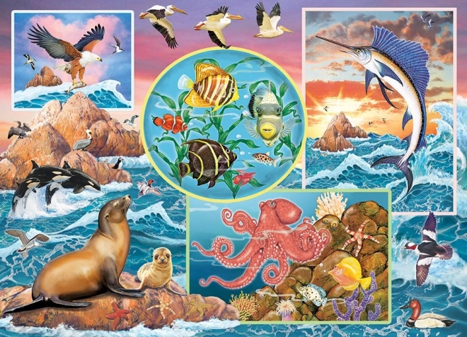 Családi puzzle Óceán varázsa 350 darab COBBLE HILL