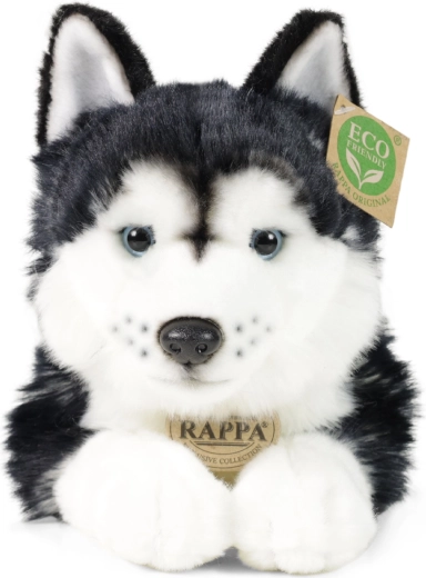 Valósághű plüss husky