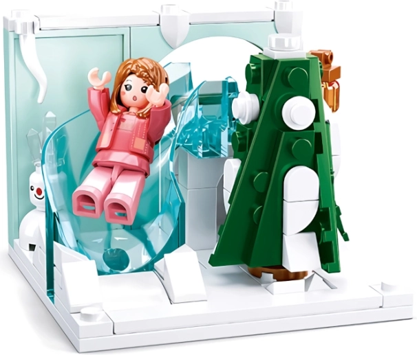 Sluban mini kézműves tél – építőkészlet