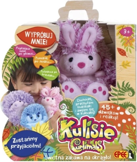 Interaktív Kulisie Pink Rabbit plüssmaszkot