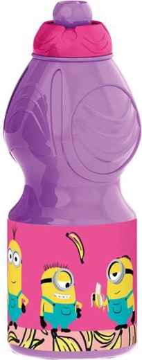 Minyonok műanyag kulacs 400 ml