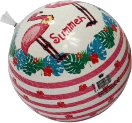 Flamingó gumilabda 23 cm